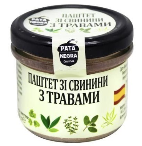 Паштет Pata Negro трави 110г